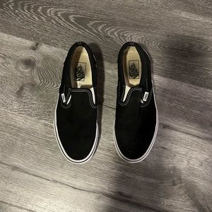 Women’s size 10 vans black
